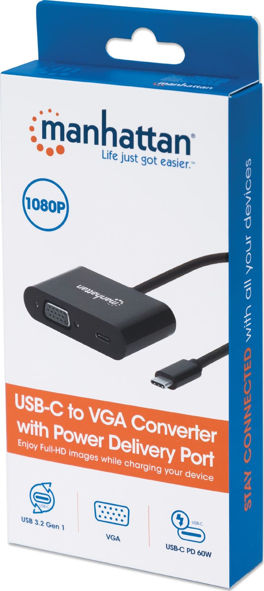 Adattatore Convertitore USB-C&trade Maschio VGA Femmina con Power Delivery in  Scontolo.net - Potenza, commercioVirtuoso.it