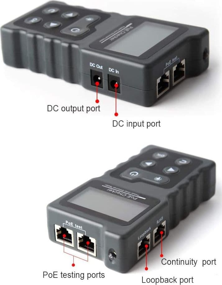 Tester Professionale PoE RJ45 in Tester per circuiti elettrici Scontolo.net - Potenza, commercioVirtuoso.it