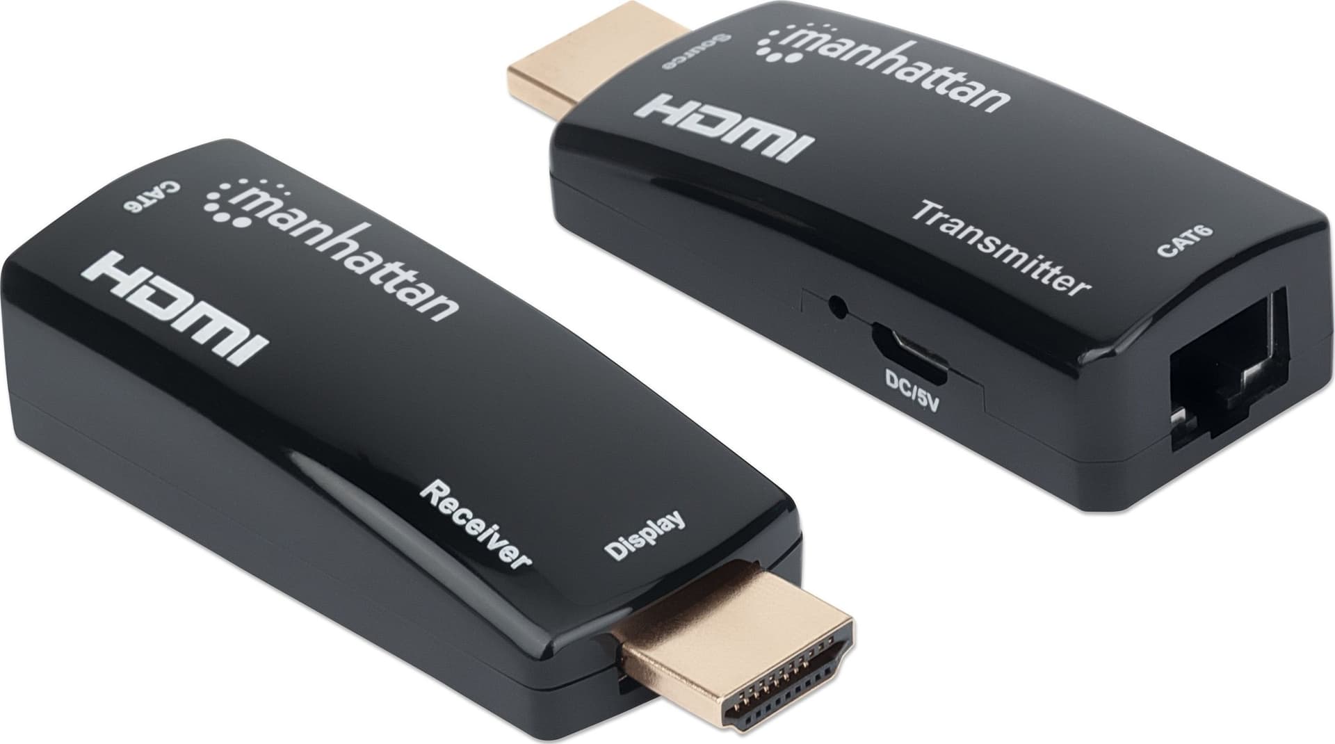 Extender HDMI Over Ethernet 1080p Compatto Nero in Cavi HDMI Scontolo.net - Potenza, commercioVirtuoso.it