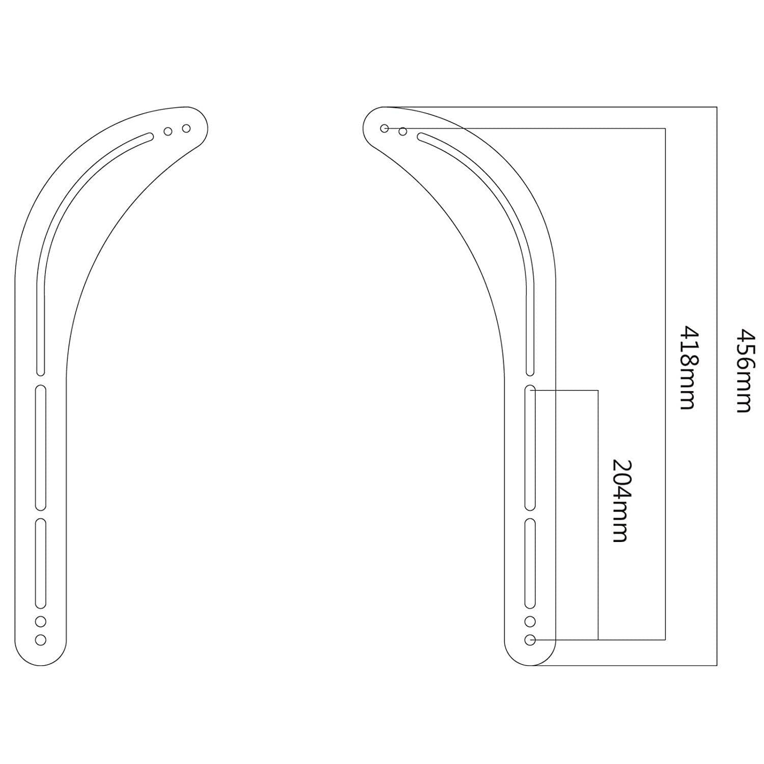 Supporto per Soundbar Sopra o Sotto TV 32-70'' in Supporti da parete e da soffitto Scontolo.net - Potenza, commercioVirtuoso.it