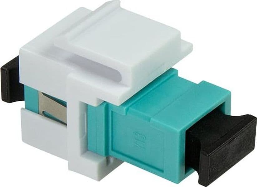 Giunto Fibra LWL SC per Installazione Keystone Verde Acqua e Bianco in Adattatori Scontolo.net - Potenza, commercioVirtuoso.it