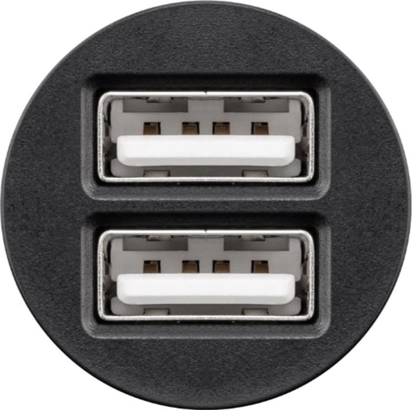 Caricatore Compatto da Auto 2 porte USB max.12W/2.4A Nero in Caricabatterie da auto Scontolo.net - Potenza, commercioVirtuoso.it