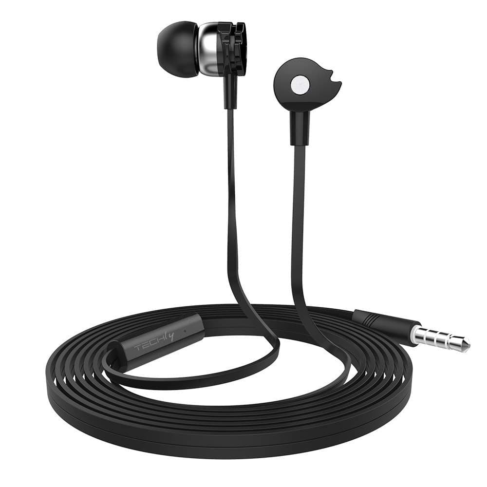 Auricolari Stereo In-Ear con microfono Neri in Cuffie In-Ear Scontolo.net - Potenza, commercioVirtuoso.it