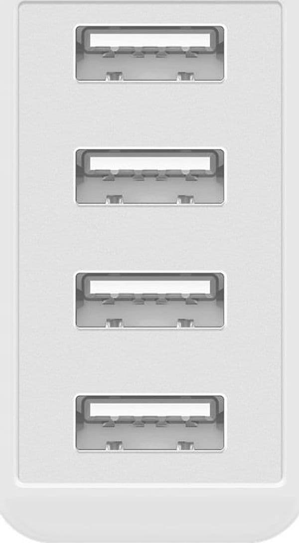 Caricatore da Muro USB a 4 vie 30W Bianco in Caricabatterie da muro Scontolo.net - Potenza, commercioVirtuoso.it