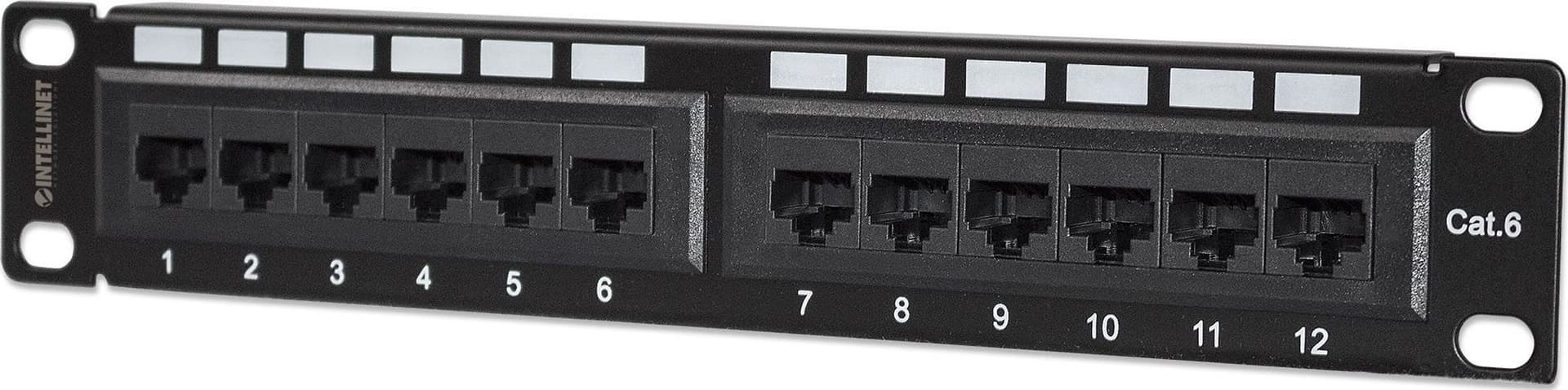 Pannello Patch per Rack 10'' 12 Porte UTP Cat.6 1HE in Cavi Ethernet Scontolo.net - Potenza, commercioVirtuoso.it