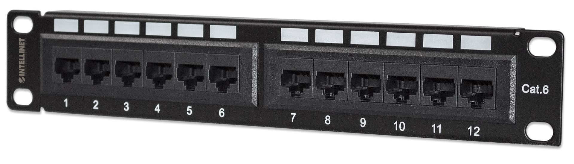 Pannello Patch per Rack 10'' 12 Porte UTP Cat.6 1HE in Cavi Ethernet Scontolo.net - Potenza, commercioVirtuoso.it