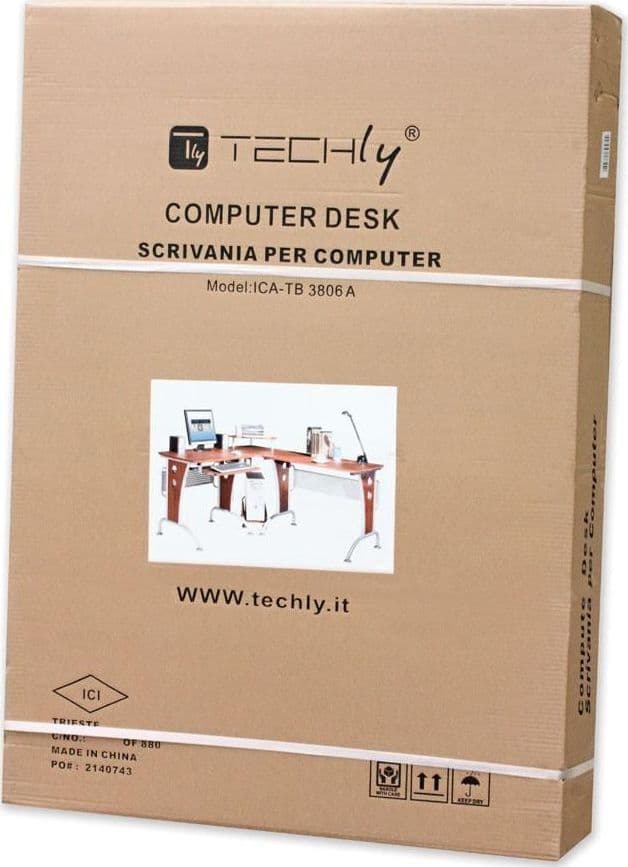 Scrivania per Computer Angolare in Ciliegio in Scrivanie Scontolo.net - Potenza, commercioVirtuoso.it
