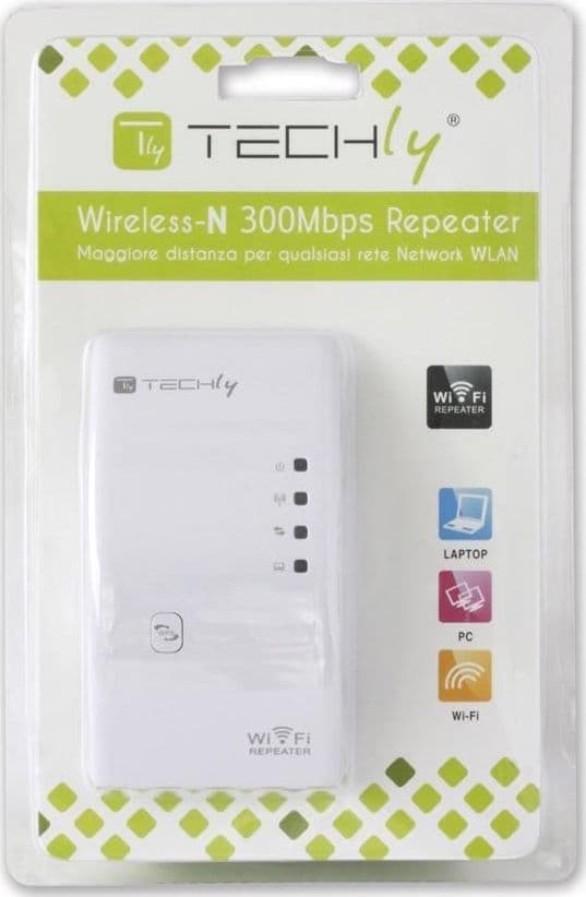 Ripetitore Wireless 300N (Range Extender) con WPS in  Scontolo.net - Potenza, commercioVirtuoso.it