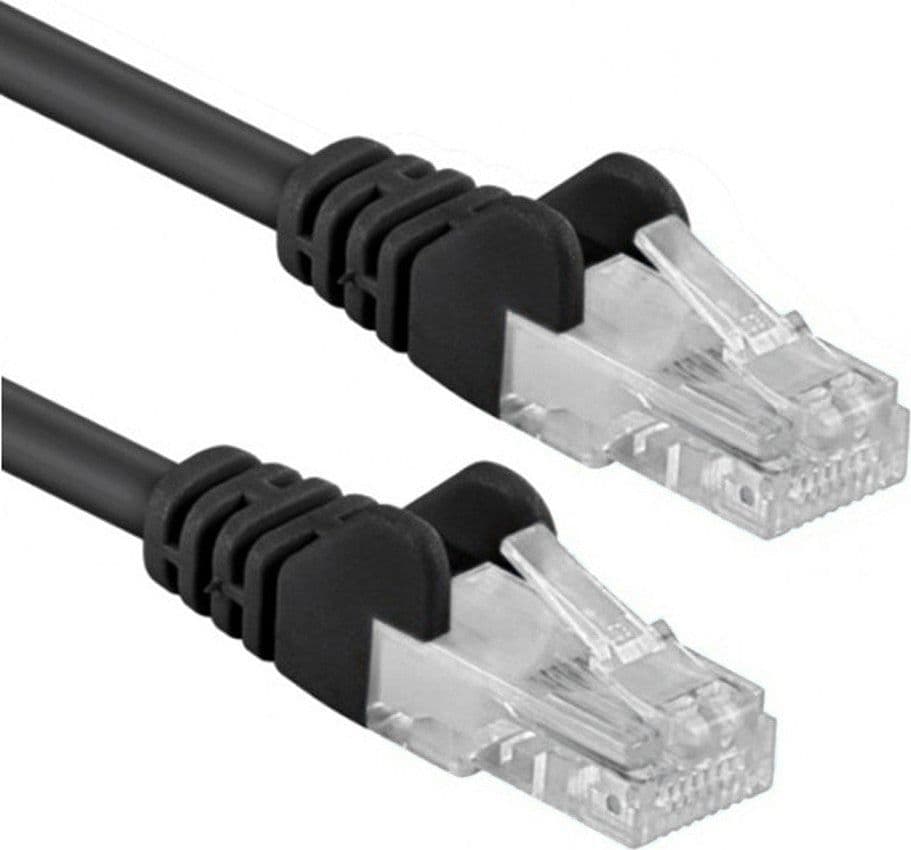 Cavo di rete Patch CCA Cat. 6 Nero UTP 25 m in Cavi Ethernet Scontolo.net - Potenza, commercioVirtuoso.it