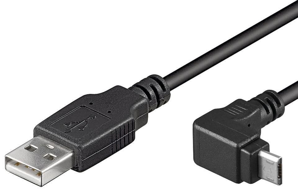 Cavo USB A Maschio a MICRO B Maschio Angolato 1,8m in  Scontolo.net - Potenza, commercioVirtuoso.it