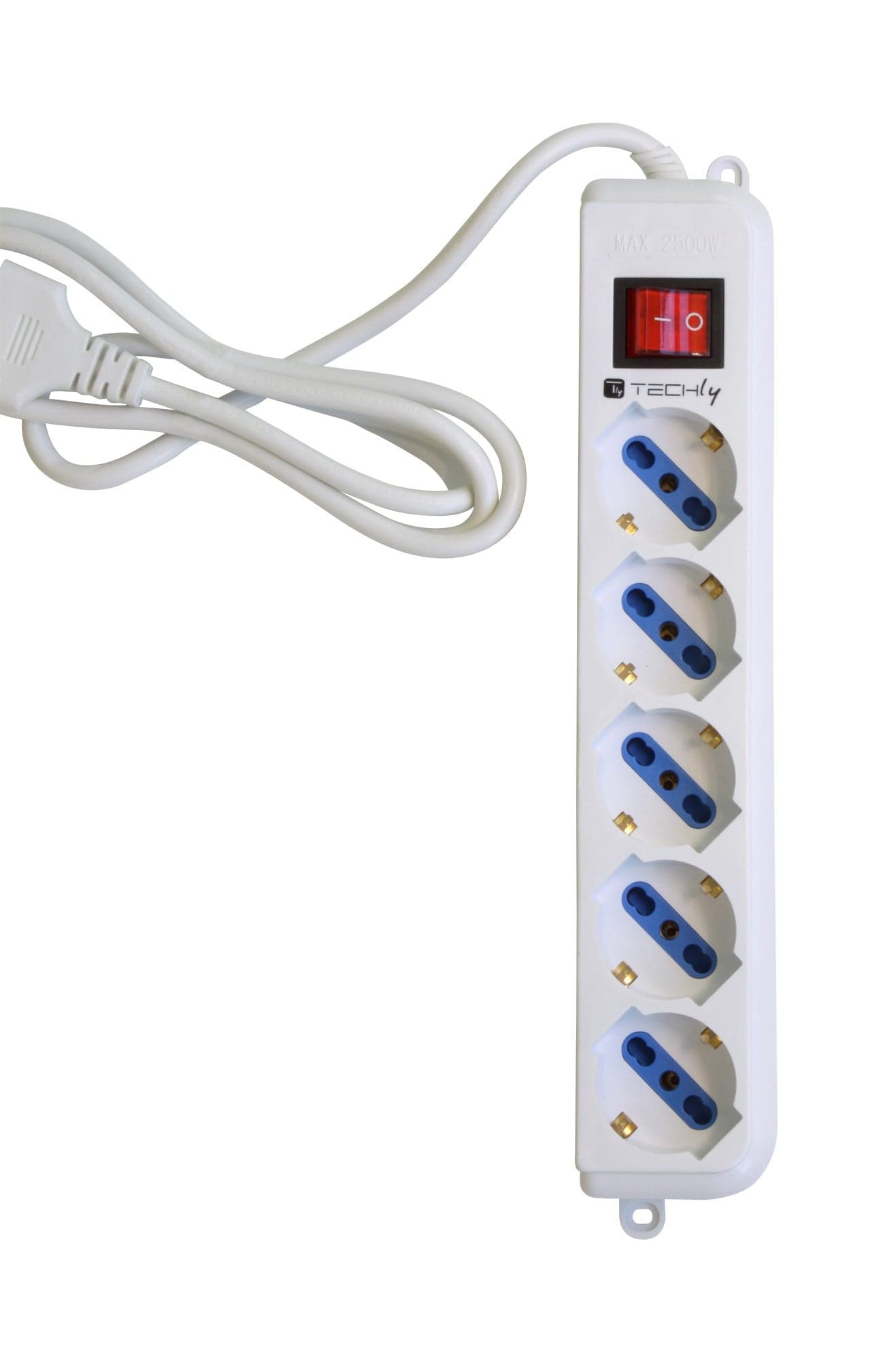 Multipresa 5 Posti Italiana Bipasso / Schuko in Multiprese Scontolo.net - Potenza, commercioVirtuoso.it