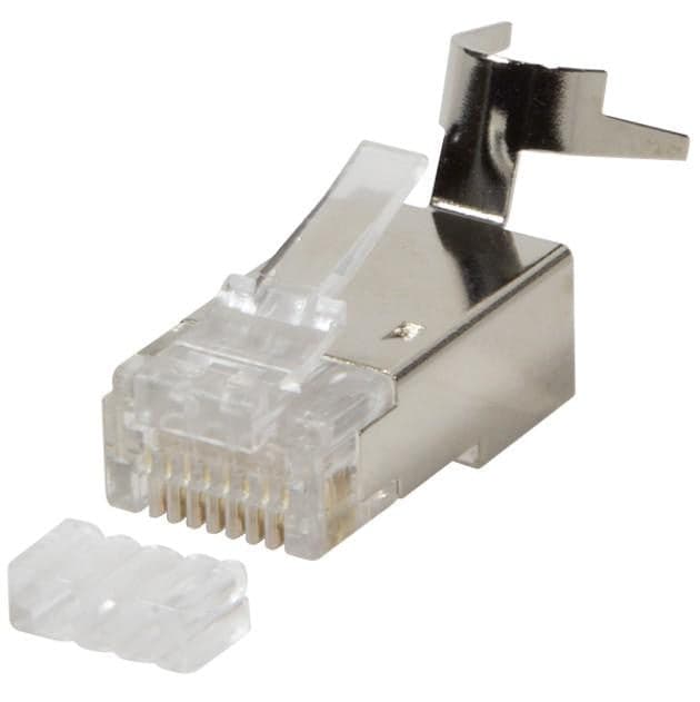 Plug Cat. 6A / 7 / 7A / 8.1 RJ45 Schermato 10pz in Cavi Ethernet Scontolo.net - Potenza, commercioVirtuoso.it