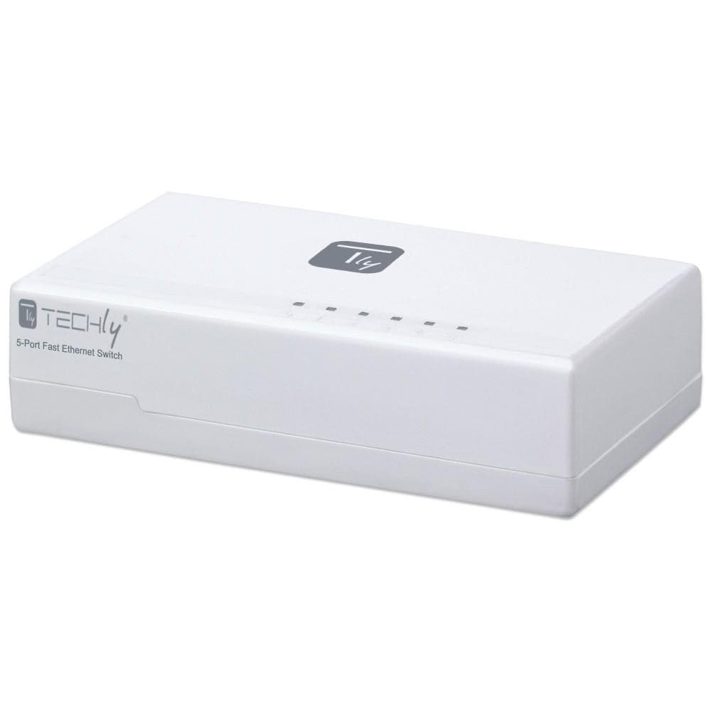 Switch Hub 10/100 Mbps Fast Ethernet 5 Porte in  Scontolo.net - Potenza, commercioVirtuoso.it