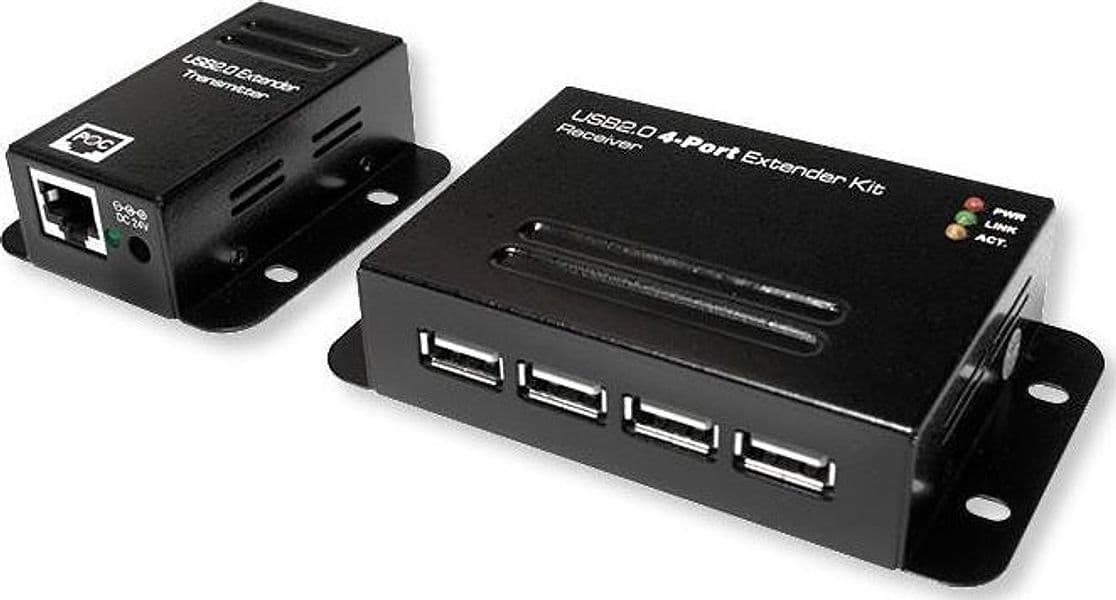Extender USB su Cavo Cat.5/5e/6 fino a 50m con Hub 4 Porte in Adattatori USB wireless Scontolo.net - Potenza, commercioVirtuoso.it