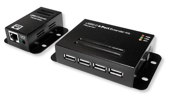 Extender USB su Cavo Cat.5/5e/6 fino a 50m con Hub 4 Porte in Adattatori USB wireless Scontolo.net - Potenza, commercioVirtuoso.it