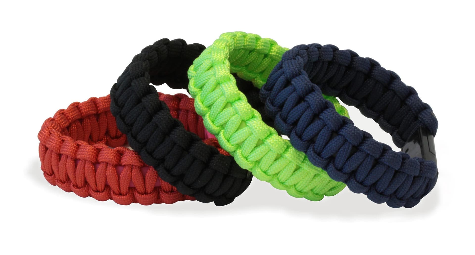 Bracciale Paracord con Micro USB Verde in Bracciali Scontolo.net - Potenza, commercioVirtuoso.it