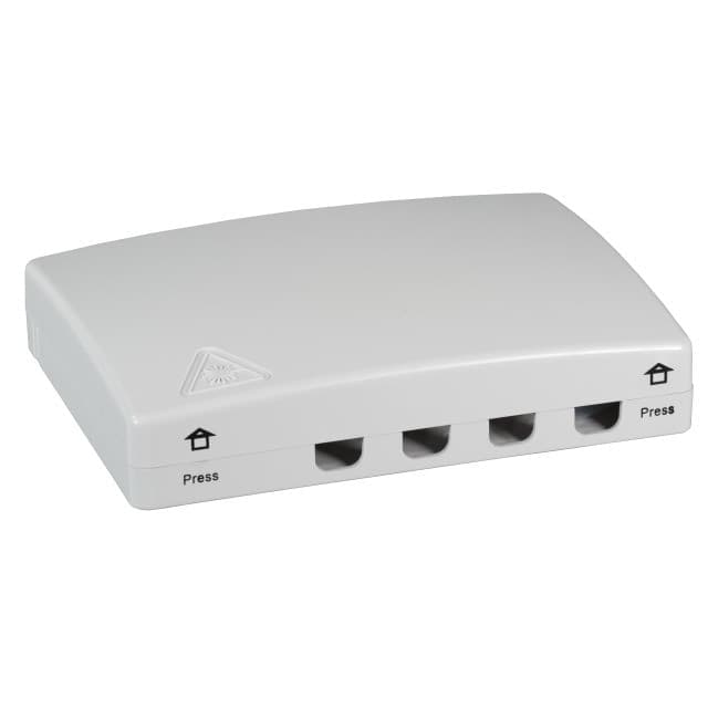 Scatola di connessione indoor FTTH per 4 fibre, 4 adattatori, IP20 in  Scontolo.net - Potenza, commercioVirtuoso.it
