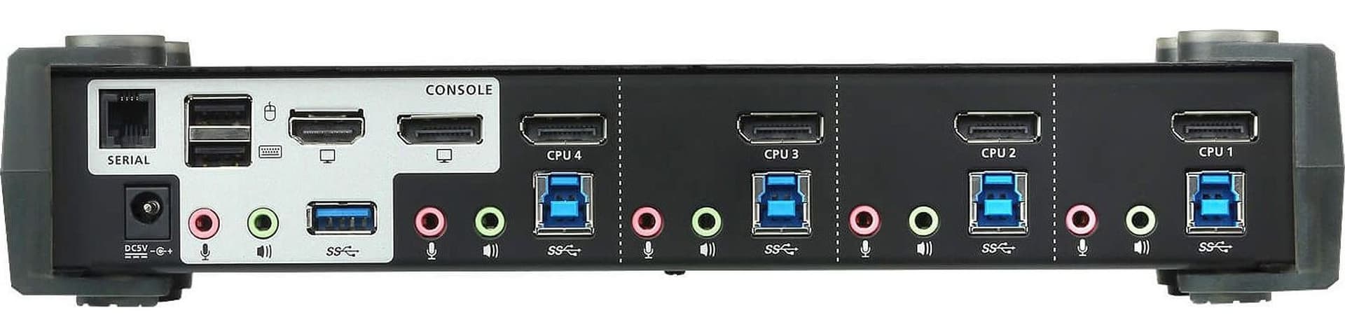Switch KVMP 4K DisplayPort a 4 porte MST USB3.0, CS1924M in  Scontolo.net - Potenza, commercioVirtuoso.it