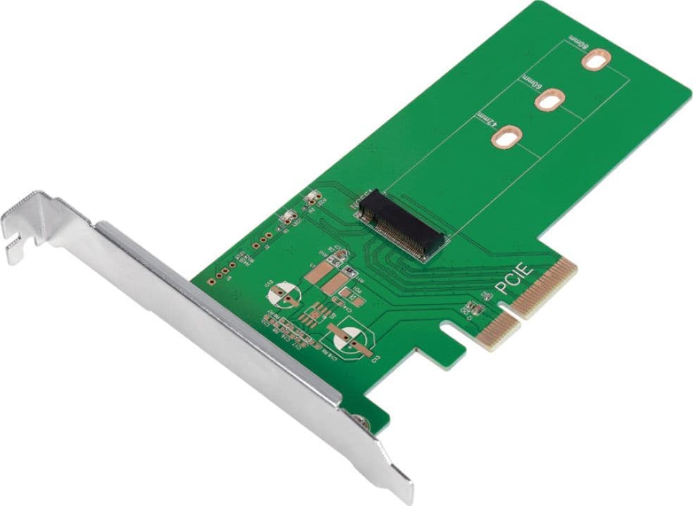 Adattatore da PCIe a M.2 PCIe SSD per SSD PCIe NVMe in Case e serrature Scontolo.net - Potenza, commercioVirtuoso.it