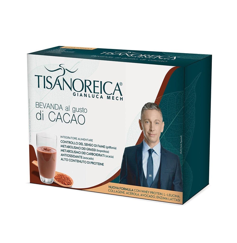 Tisanoreica bevanda al cacao 31,5gx4 in Proteine del siero del latte Clubfarma - Melilli, commercioVirtuoso.it