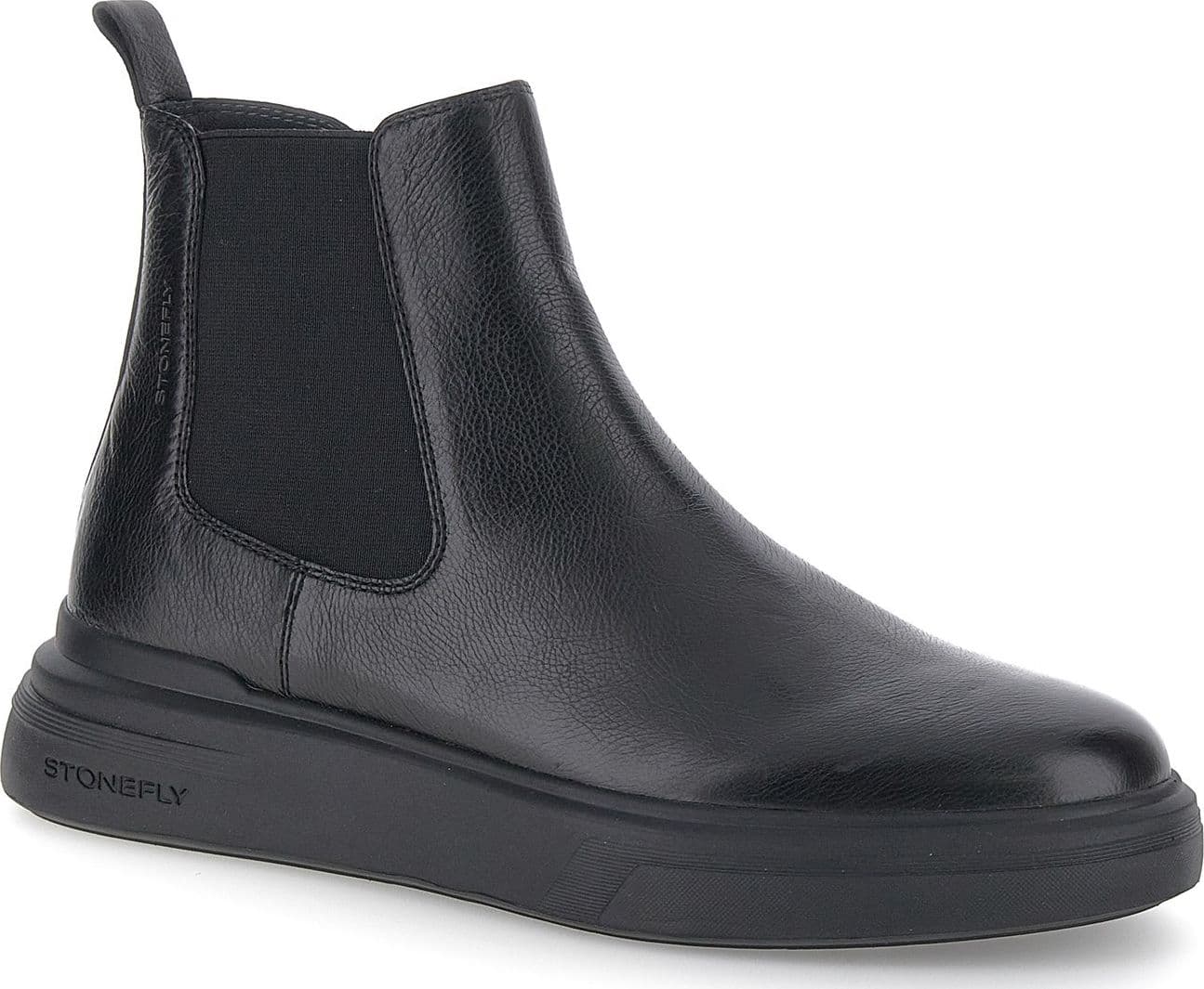 Stonefly stivaletti chelsea Phoenix 5 pelle black 221597 in Stivali Teresi Calzature - Marsala, commercioVirtuoso.it