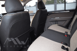 Coprisedili su misura per Mitsubishi Pajero Sport II (2008-2015), Comfort style in Set per interni Autooggetti.it - Roma, commercioVirtuoso.it