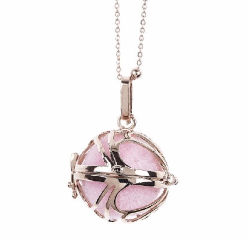 BOCCADAMO - Collana con batuffolo da profumare rosa in Collane Alba Gioielli - Casoria, commercioVirtuoso.it
