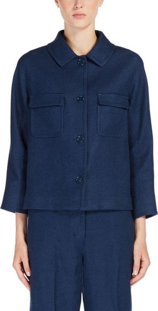 S Max Mara  Giacche Blu jeans