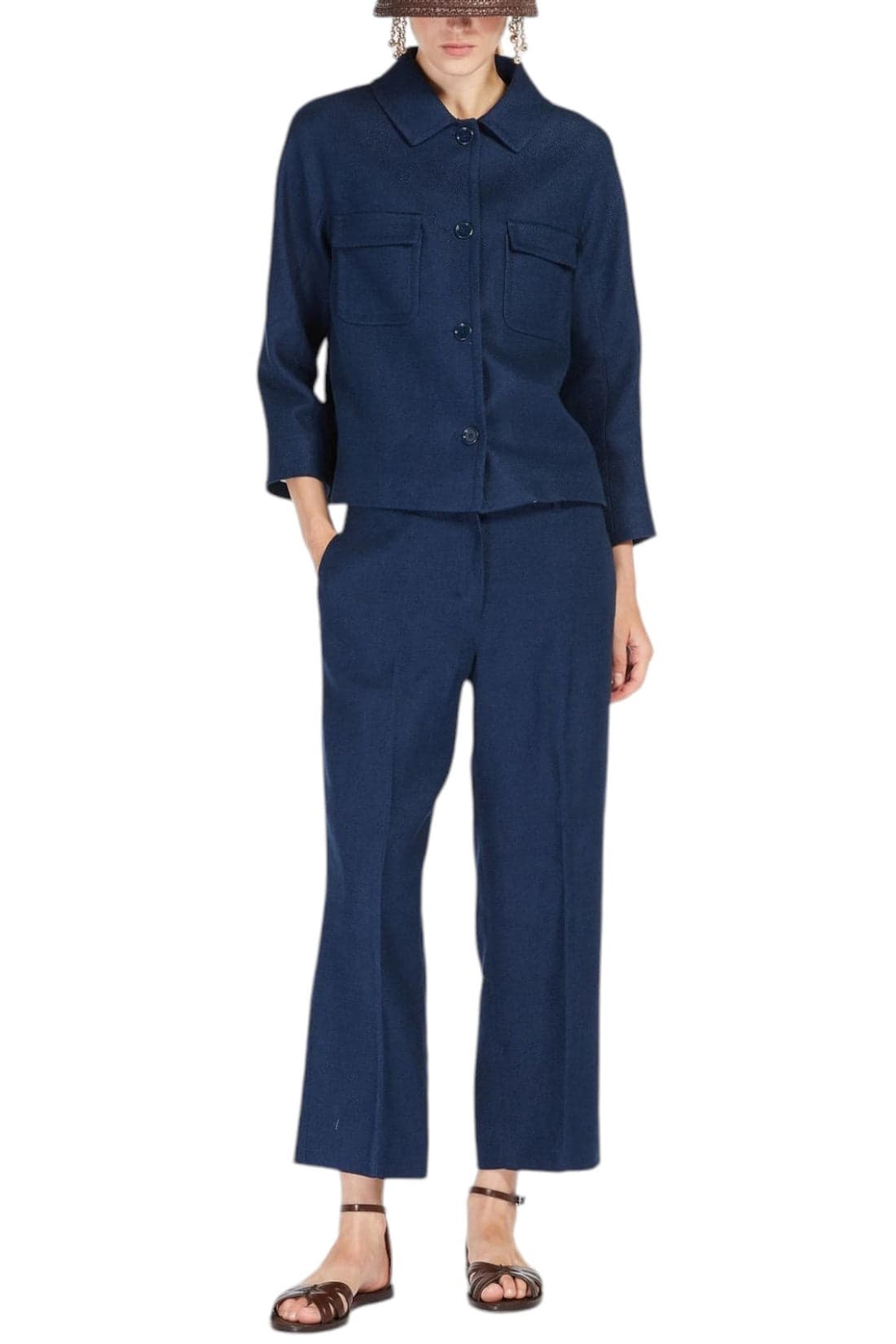 S Max Mara Giacche Blu jeans da donna in Giacche Drestige - Casamassima, commercioVirtuoso.it