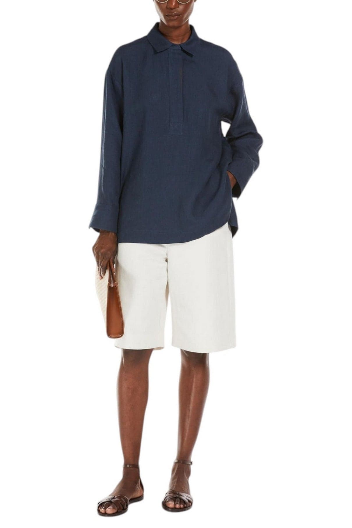 S Max Mara Camicie Blu da donna in Bluse e camicie Drestige - Casamassima, commercioVirtuoso.it