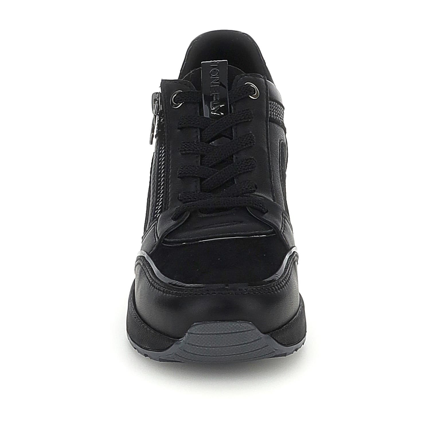 Stonefly sneakers donna Mina 1 in pelle e camoscio black 223233 in Sneaker casual Teresi Calzature - Marsala, commercioVirtuoso.it