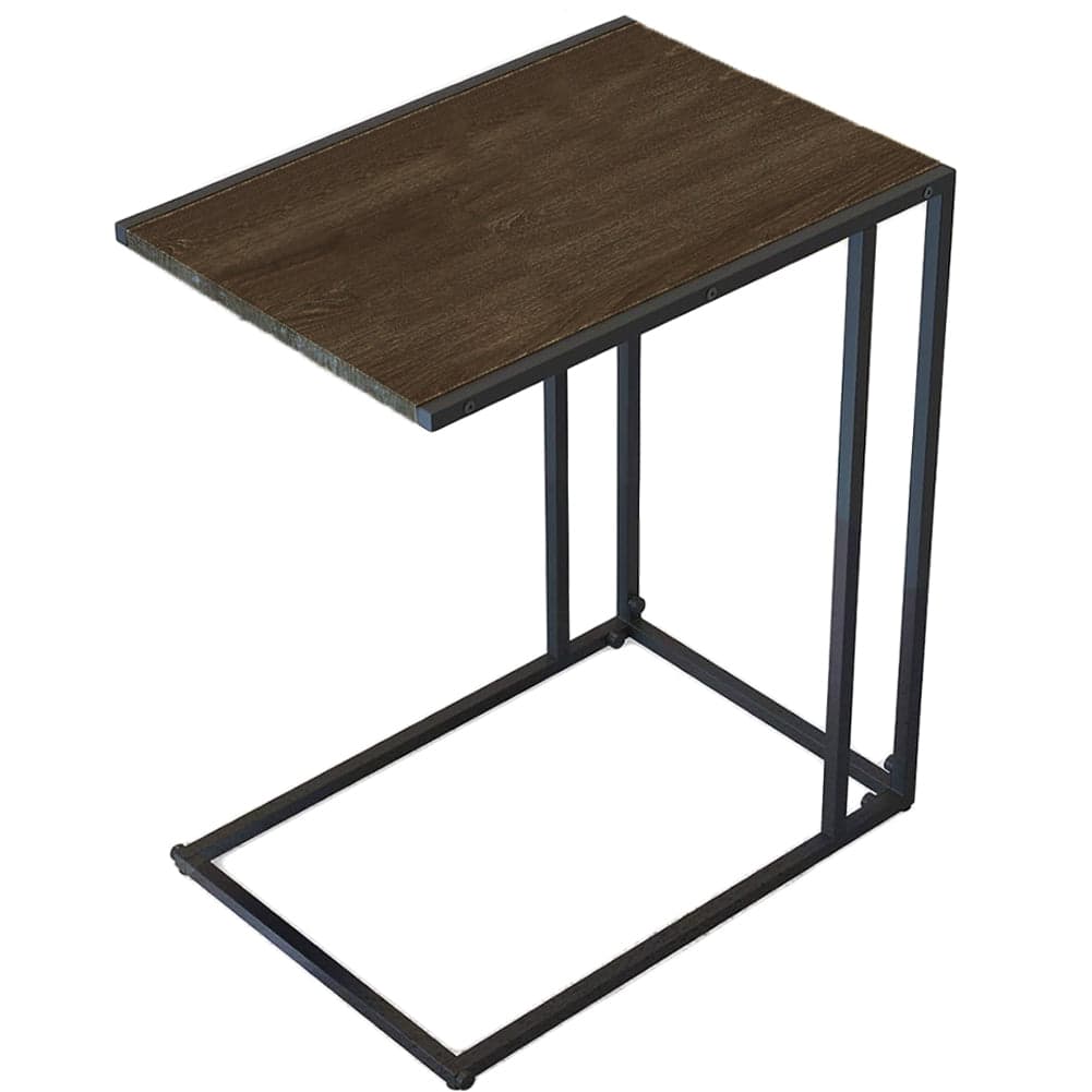 Tavolino Ausiliario da Divano e Letto per Pc Snack Caffè Laptop Legno e Metallo in Vassoi di appoggio Danyx - Casoria, commercioVirtuoso.it