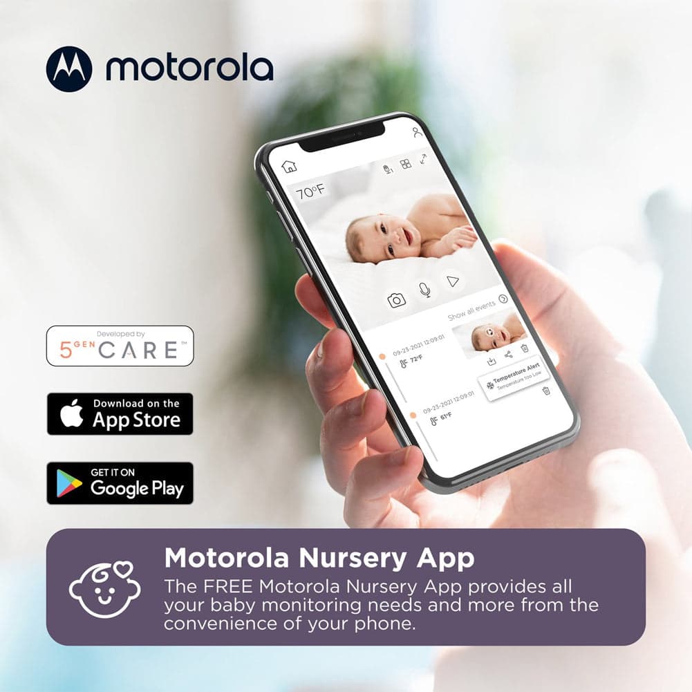 Motorola Nursery PIP1010 Connect Baby Monitor Full HD con App e Visione Notturna in Monitor video Danyx - Casoria, commercioVirtuoso.it