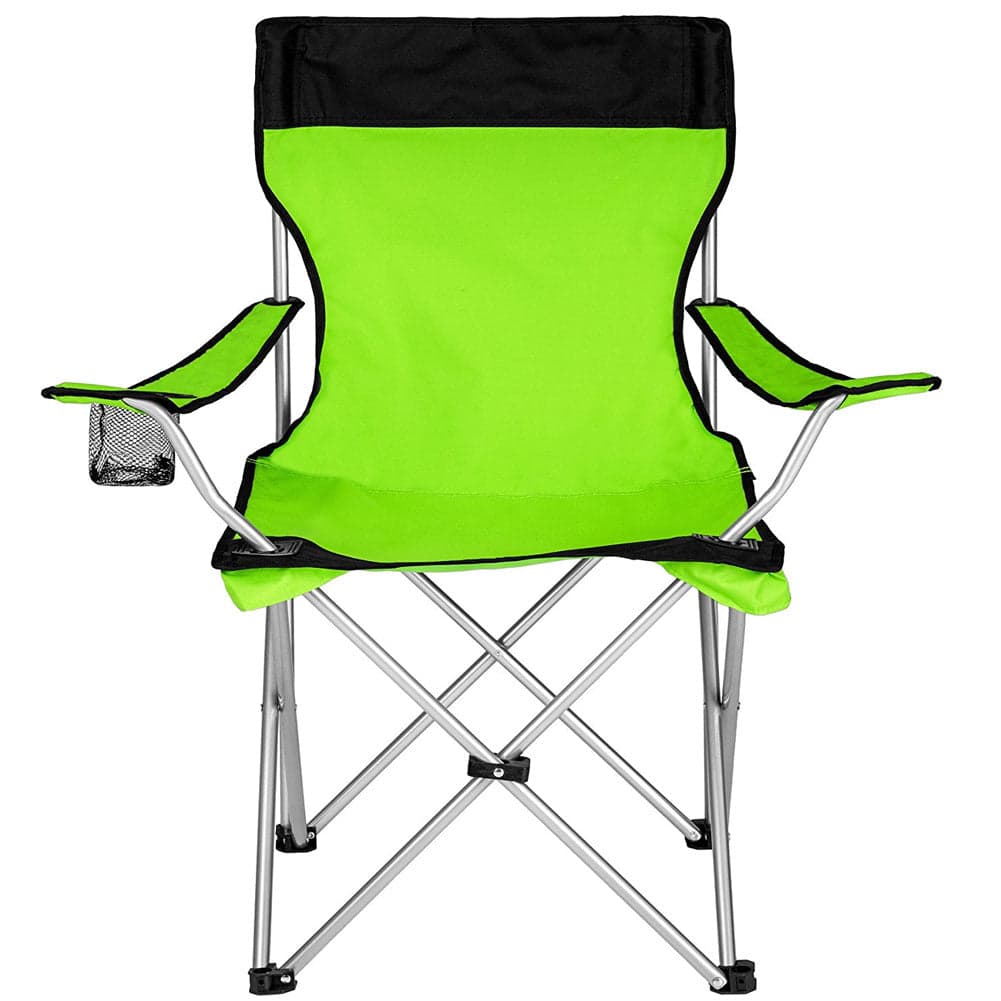 Sedia Pieghevole da Campeggio con Borsa Spiaggia Esterno Leggera Salvaspazio Verde in Sedie Danyx - Casoria, commercioVirtuoso.it
