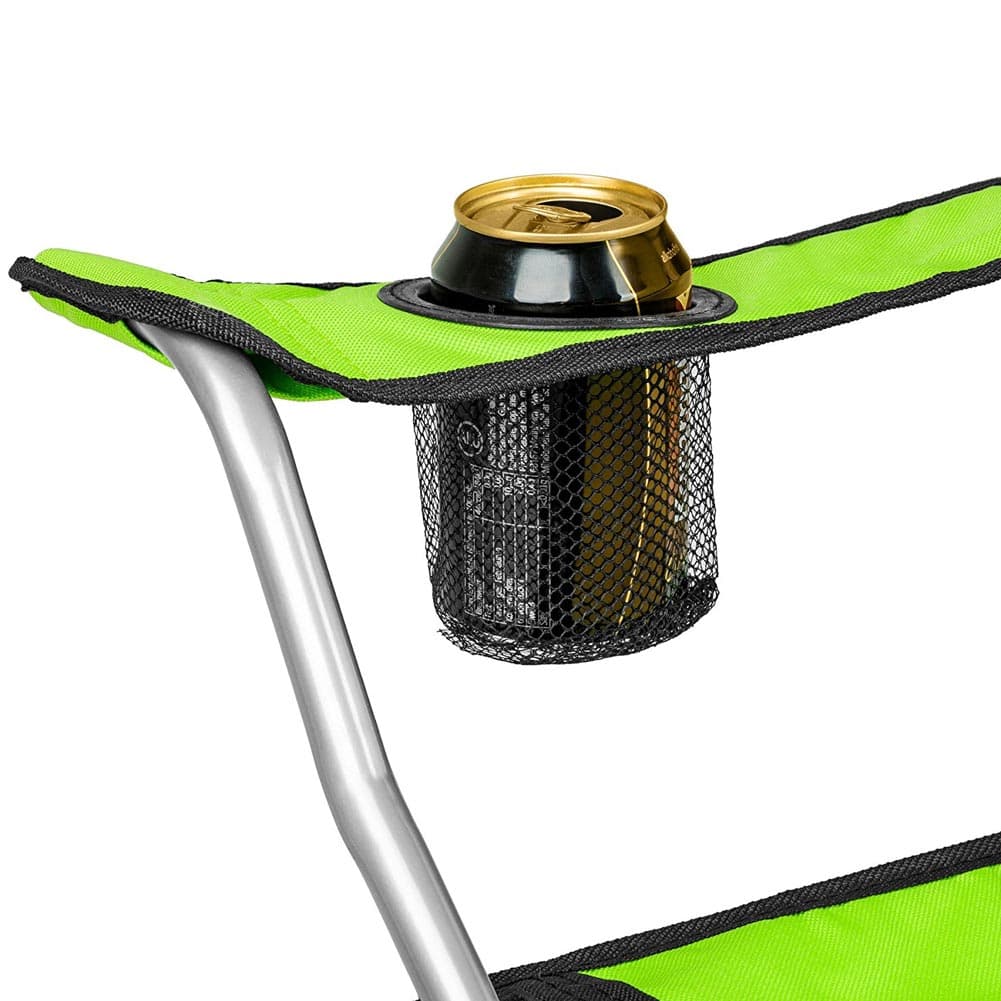 Sedia Pieghevole da Campeggio con Borsa Spiaggia Esterno Leggera Salvaspazio Verde in Sedie Danyx - Casoria, commercioVirtuoso.it