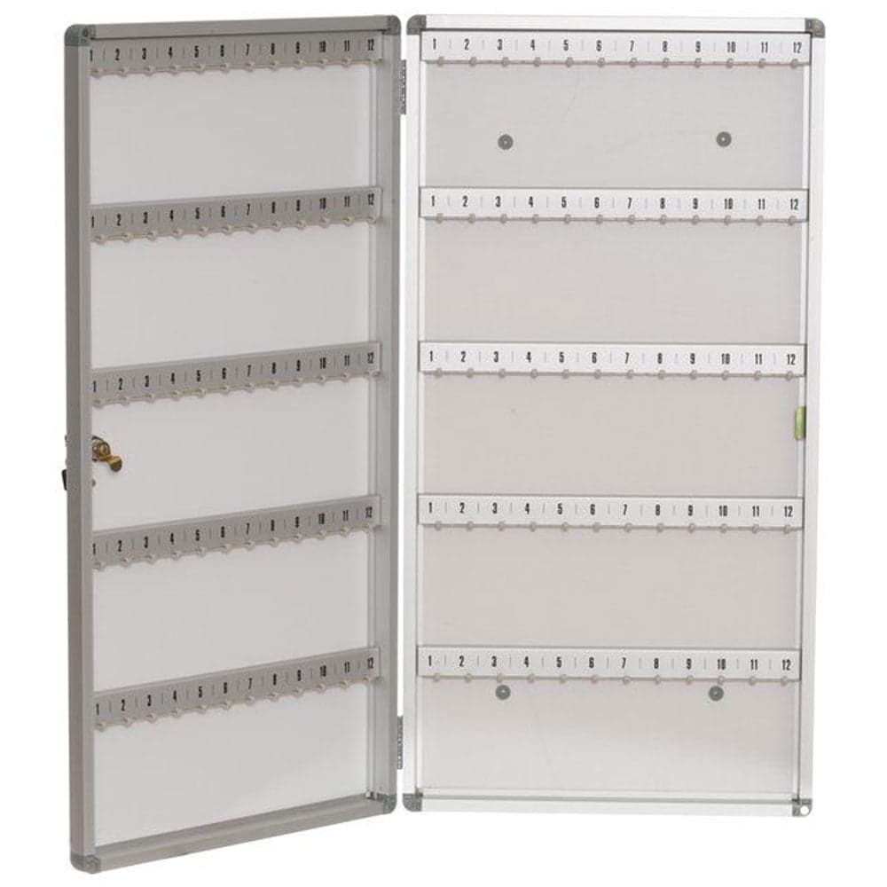 Armadietto Portachiavi a Parete Alluminio 120 Alloggi 39x6x75 cm con Serratura in Armadietti portachiavi Danyx - Casoria, commercioVirtuoso.it