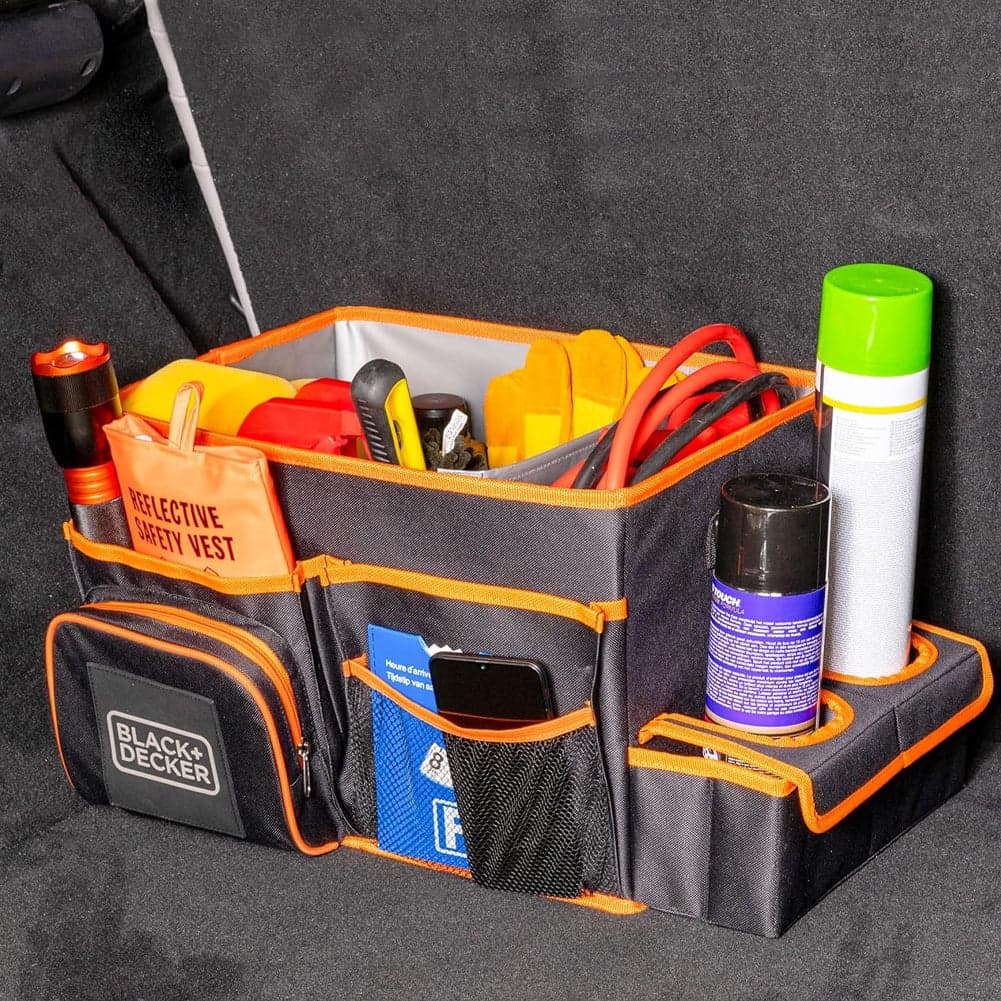 Black+Decker Borsa Organizer Bagagliaio Auto con Tracolla e Porta bevande in Borse per bagagliaio Danyx - Casoria, commercioVirtuoso.it