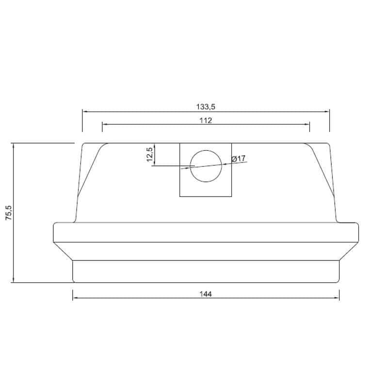 Assieme cestello braciere per stufe a pellet BRA_165X106 in Bracieri Colella Ricambi - Casoria, commercioVirtuoso.it