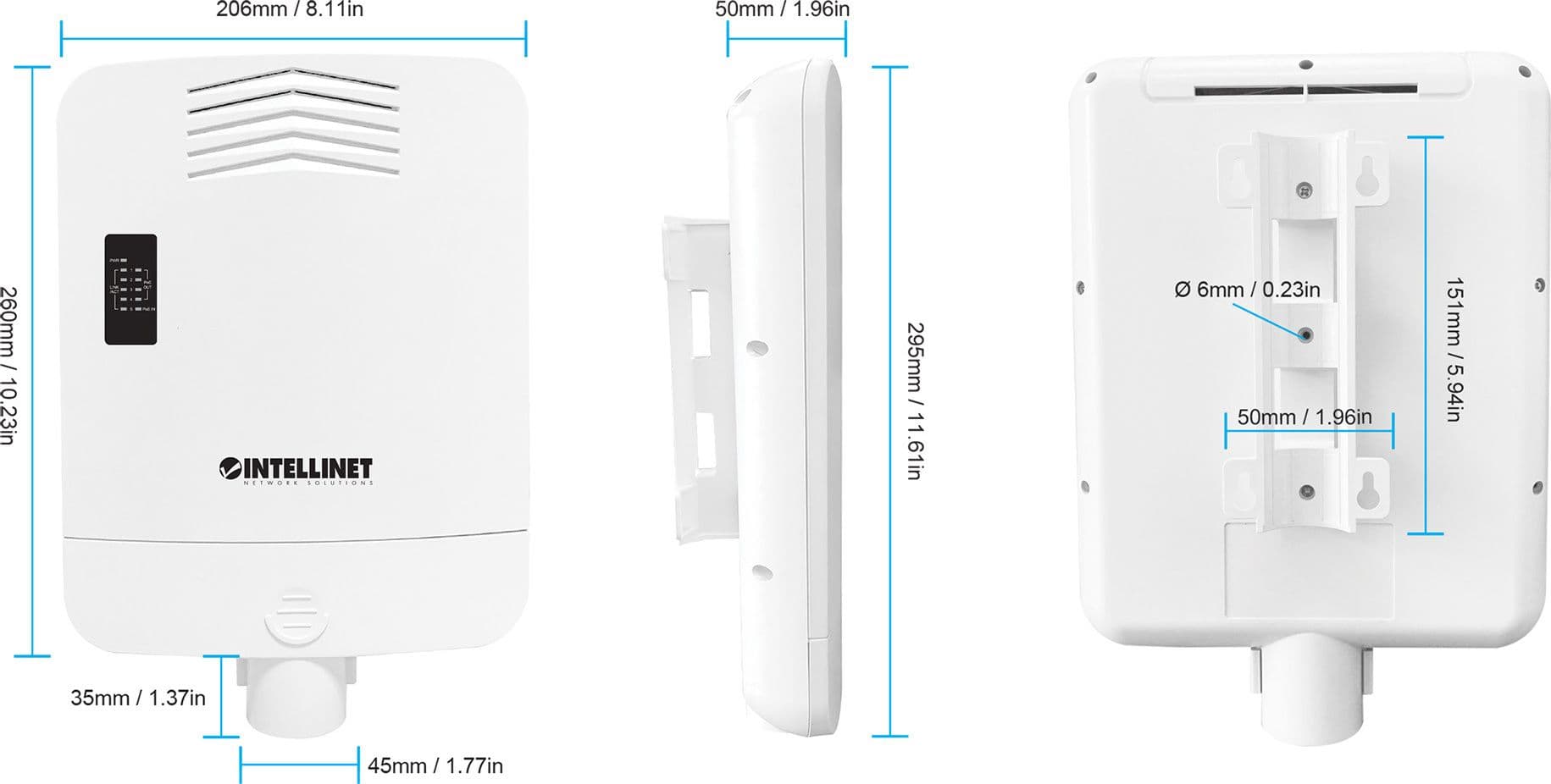 Switch Gigabit 5 porte PoE Passante / Extender 4 porte PoE+ per Esterno in  Scontolo.net - Potenza, commercioVirtuoso.it