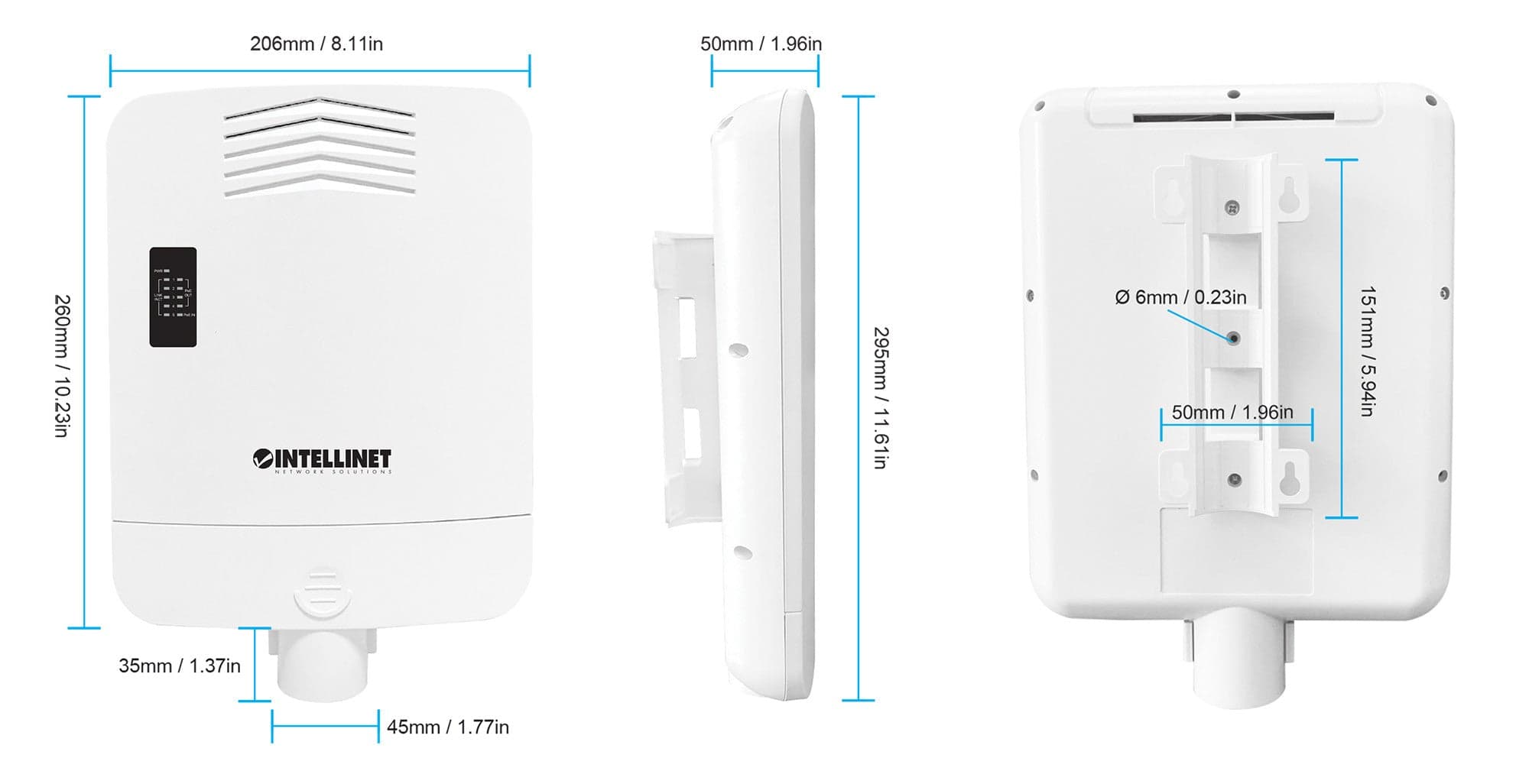 Switch Gigabit 5 porte PoE Passante / Extender 4 porte PoE+ per Esterno in  Scontolo.net - Potenza, commercioVirtuoso.it