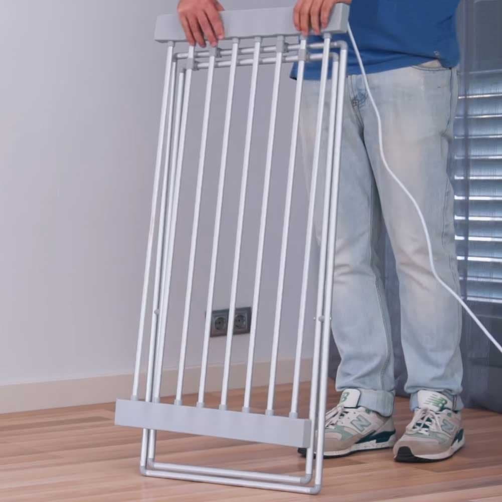 Stendibiancheria Elettrico 120W Stendino in Alluminio Pieghevole Asciugabiancheria in Stendini Danyx - Casoria, commercioVirtuoso.it