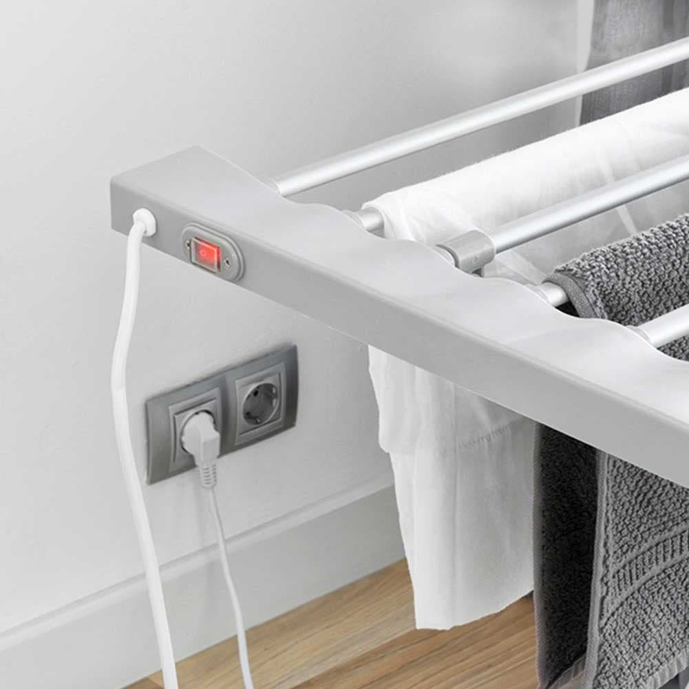 Stendibiancheria Elettrico 120W Stendino in Alluminio Pieghevole Asciugabiancheria in Stendini Danyx - Casoria, commercioVirtuoso.it