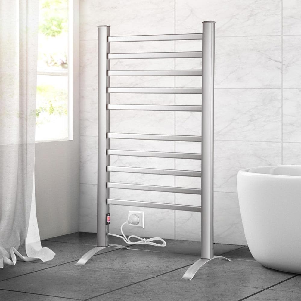 Scaldasalviette Termoarredo Elettrico da Bagno 2in1 Asciugabiancheria 10 Elementi in Scalda asciugamani da parete Danyx - Casoria, commercioVirtuoso.it