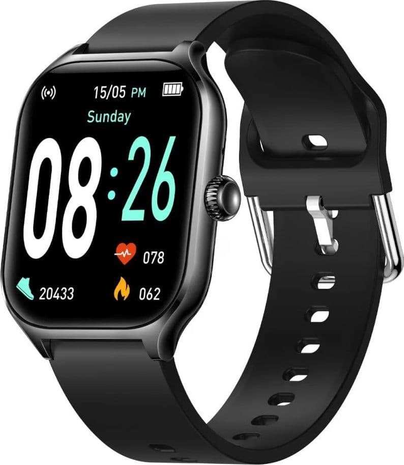 Smartwatch Fitness Bluetooth V5.0 Timor Display 2,01'' Nero in Smartwatch Scontolo.net - Potenza, commercioVirtuoso.it