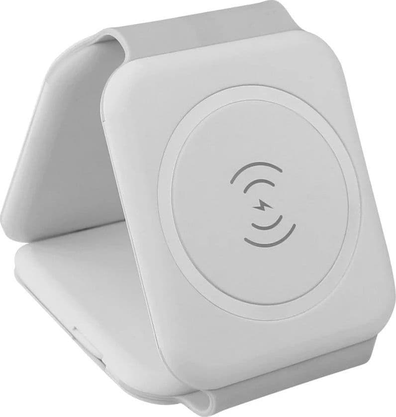 Stazione di Ricarica Wireless Qi Magnetica Pieghevole per Smartphone e Smartwatch in Caricabatterie a induzione Scontolo.net - Potenza, commercioVirtuoso.it