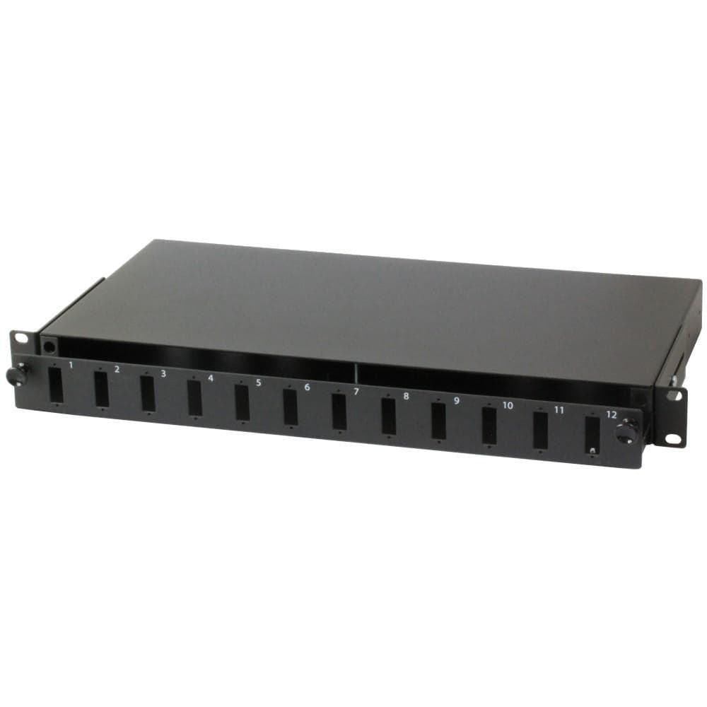 Cassetto Rack 19'' Fibra Ottica 12 porte SC Duplex Nero in  Scontolo.net - Potenza, commercioVirtuoso.it