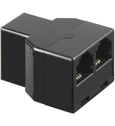 Accoppiatore telefonico duplex 6P4C F a 2x 6P4C F in Adattatori Scontolo.net - Potenza, commercioVirtuoso.it