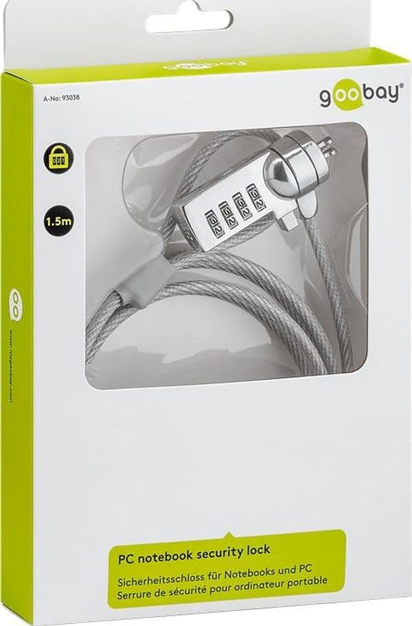 Cavo di sicurezza a combinazione per Notebook in Lucchetti per valigie Scontolo.net - Potenza, commercioVirtuoso.it