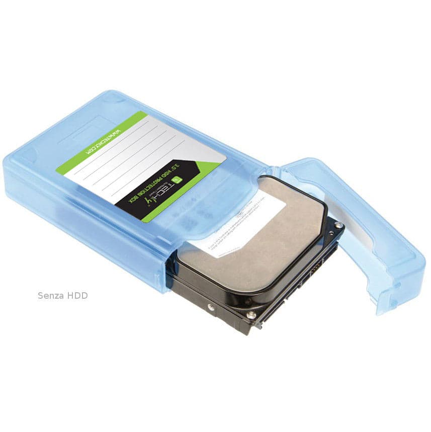 Scatola di Protezione per 1 HDD 3,5'' Azzurro Trasparente in  Scontolo.net - Potenza, commercioVirtuoso.it
