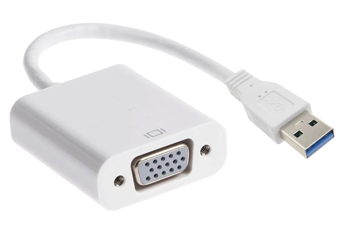 Cavo Convertitore Adattatore da USB 3.0 USB A Maschio a VGA Femmina in  Scontolo.net - Potenza, commercioVirtuoso.it